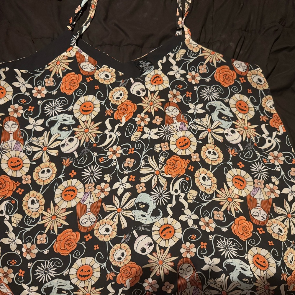 Nightmare before Christmas Themed Women's Top